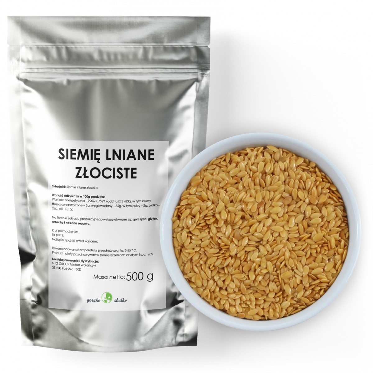 Siemię lniane złociste